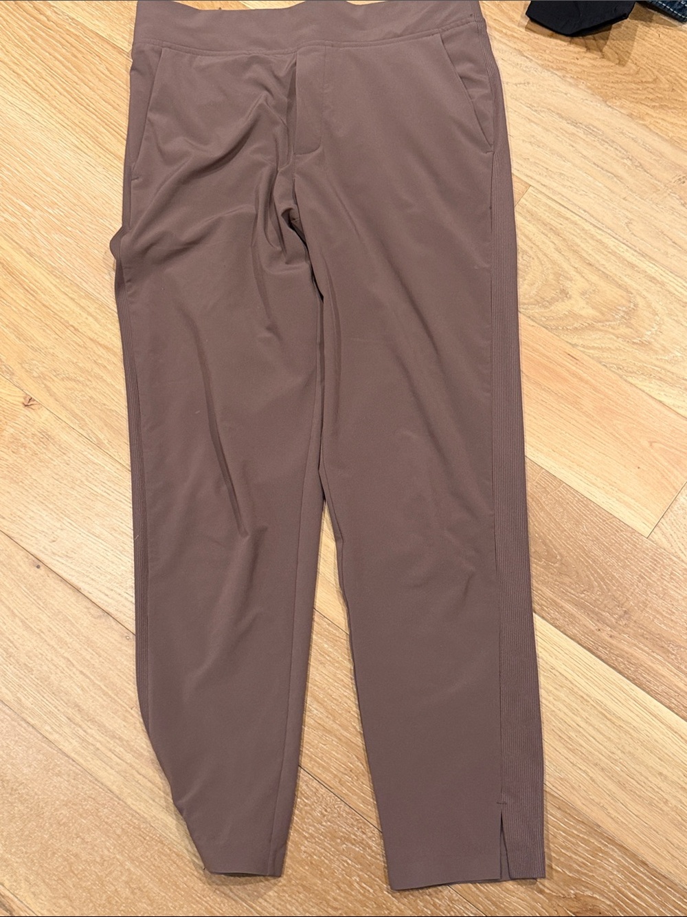Athleta Brooklyn Mid-Rise Ankle Pant - Brown size 4 - Picture 4 of 4